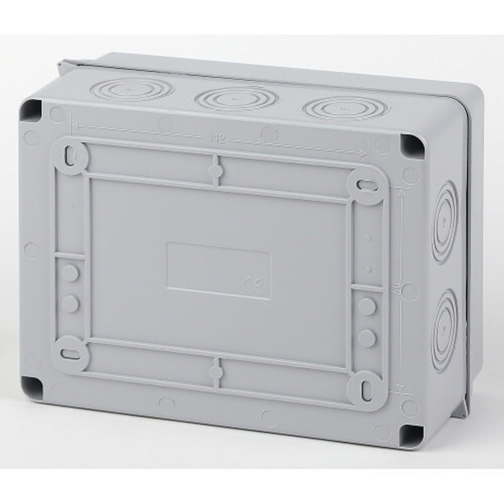 Корпус пластиковый навесной ЭРА SIMPLE КМПн-8 IP65 серый