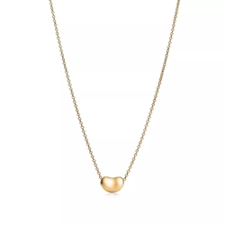 Подвеска из золота 18к (750 проба) Bean 6.5mm, Tiffany. 💗
