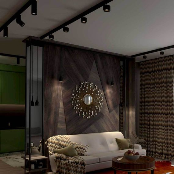 Трековый однофазный светодиодный светильник Novotech Shino Flum 358547