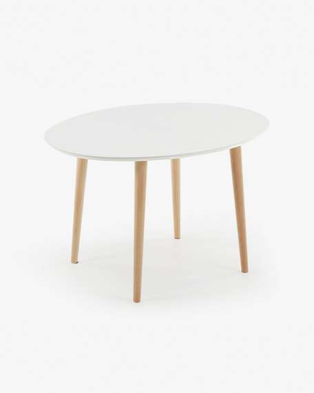 Стол Oakland раздвижной, 120-200х90 см, белый