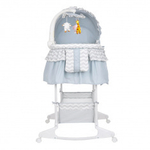 PITUSO КОЛЫБЕЛЬ 3 В 1 VIANA НА КОЛЁСАХ WAVE GREY/СЕРЫЙ