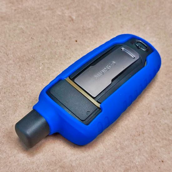 Чехол для Garmin GPSMAP 65/64/62 силикон (Синий)