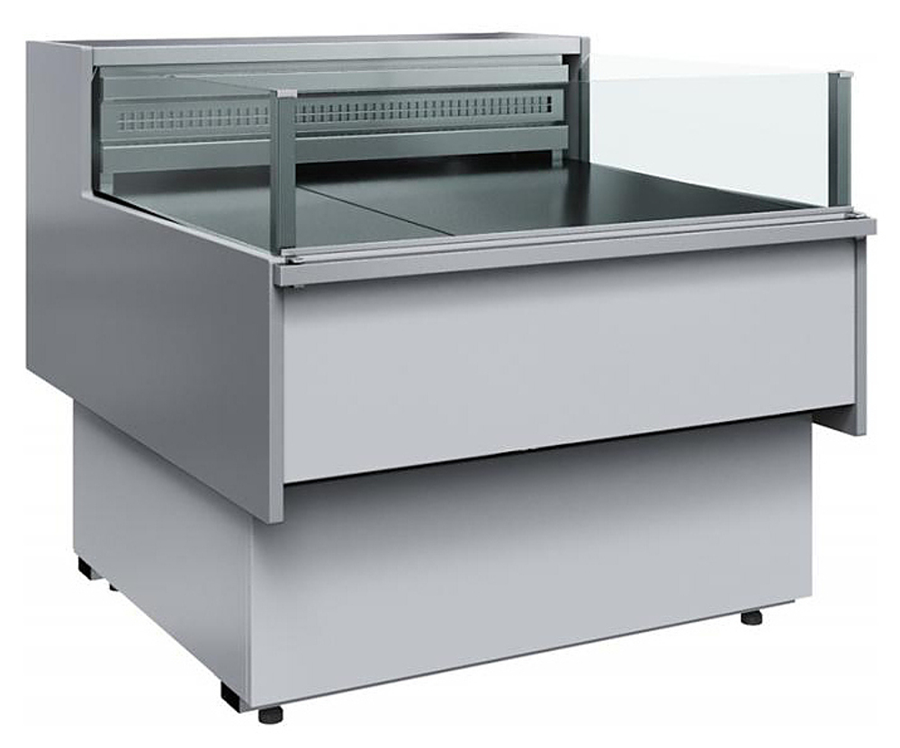 Витрина холодильная Carboma Bavaria 2 GC110 VM 1,25-2 0011-9006 (динамика, с боковинами)