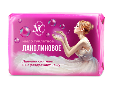 Невская косметика Мыло ЛАНОЛИНОВОЕ 90 гр. 6*72