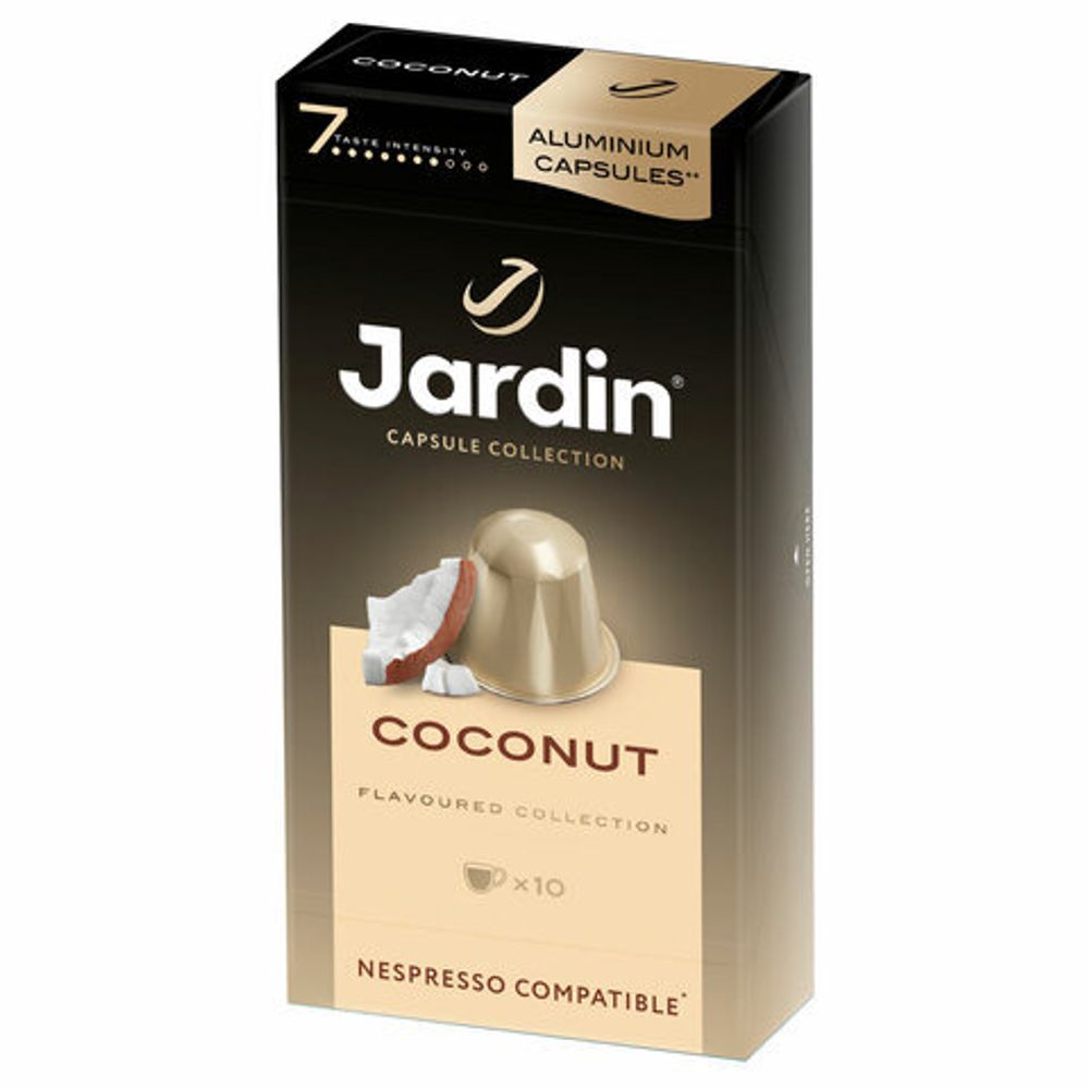 Кофе в капсулах JARDIN "Coconat" для кофемашин Nespresso, 10 порций