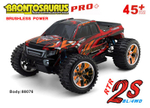 Радиоуправляемый монстр HSP Brontosaurus PRO 4WD RTR масштаб 1:10 2.4G - 94111PRO-88076 , цвет красный , LI-po 2s