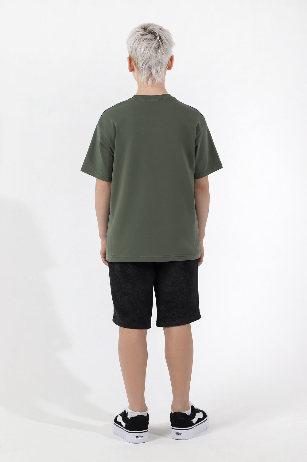 Фуфайка (футболка) для мальчика  Леон-3 Виотекс ХАКИ