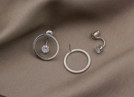 Серьги Сфера mini, 18мм