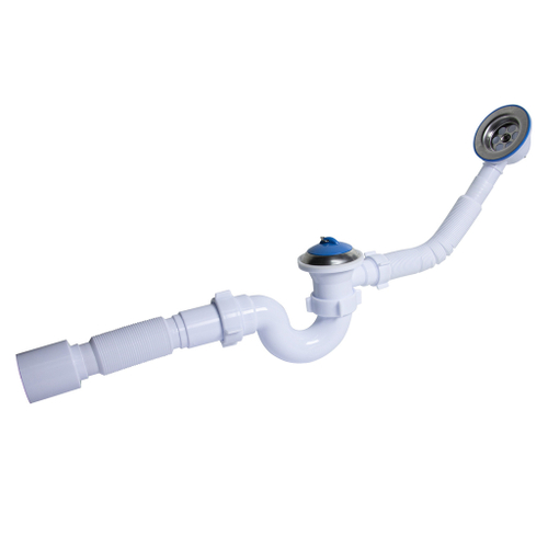 Обвязка на ванну 1 1/2*40 с вып. и переливом с гофрой Ani VЕ155 АНИ пласт ЭКОНОМ