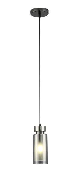 74338/1P PEARL BLACK+SAND NICKEL (5) Люстра (RL)