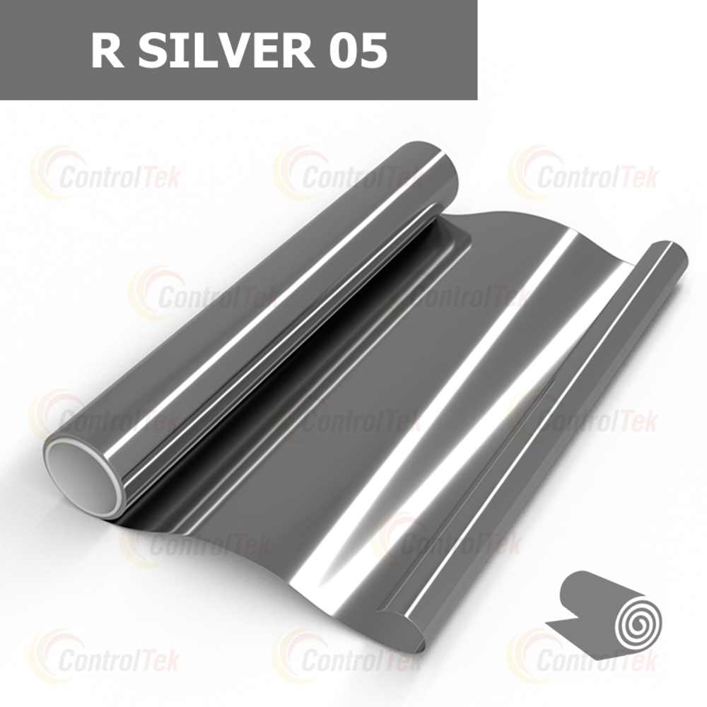 Пленка солнцезащитная зеркальная R SILVER 05 ControlTek, (рулон)