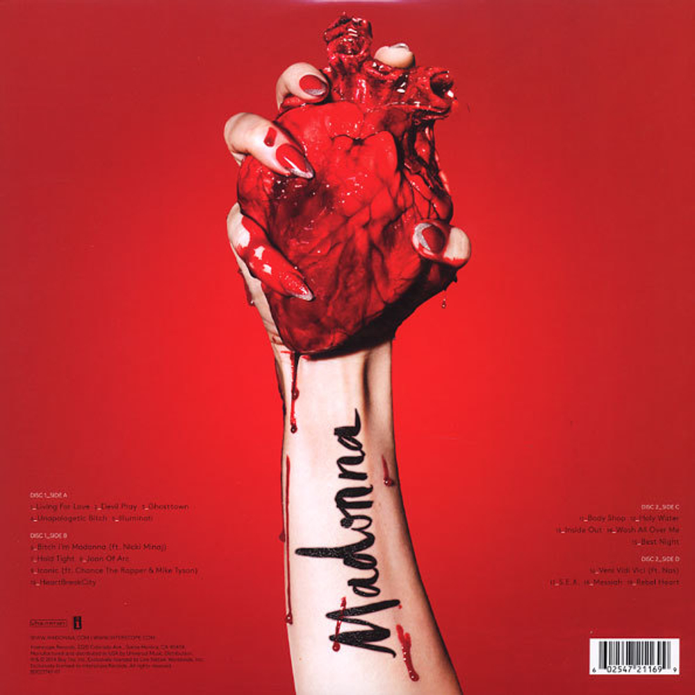 Madonna / Rebel Heart (2LP)