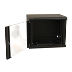 Шкаф настенный 19", 12U WRLine WR-TW-1266-GP-RAL9004