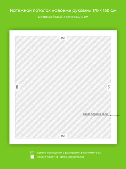 Натяжные потолки 2.7 м2, 1.2 м2, 2 м2