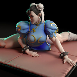 Чунь Ли Фигурка Chun-Li Street Fighter