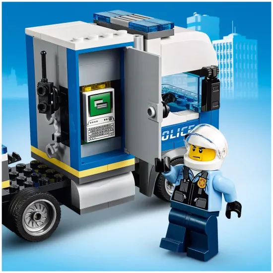 LEGO Конструктор LEGO City Police 60244 Полицейский вертолётный транспорт, 317 дет.