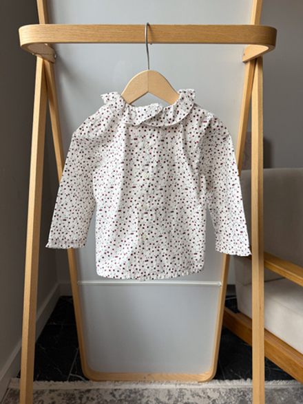 Хлопковая блузка Bonpoint, 86