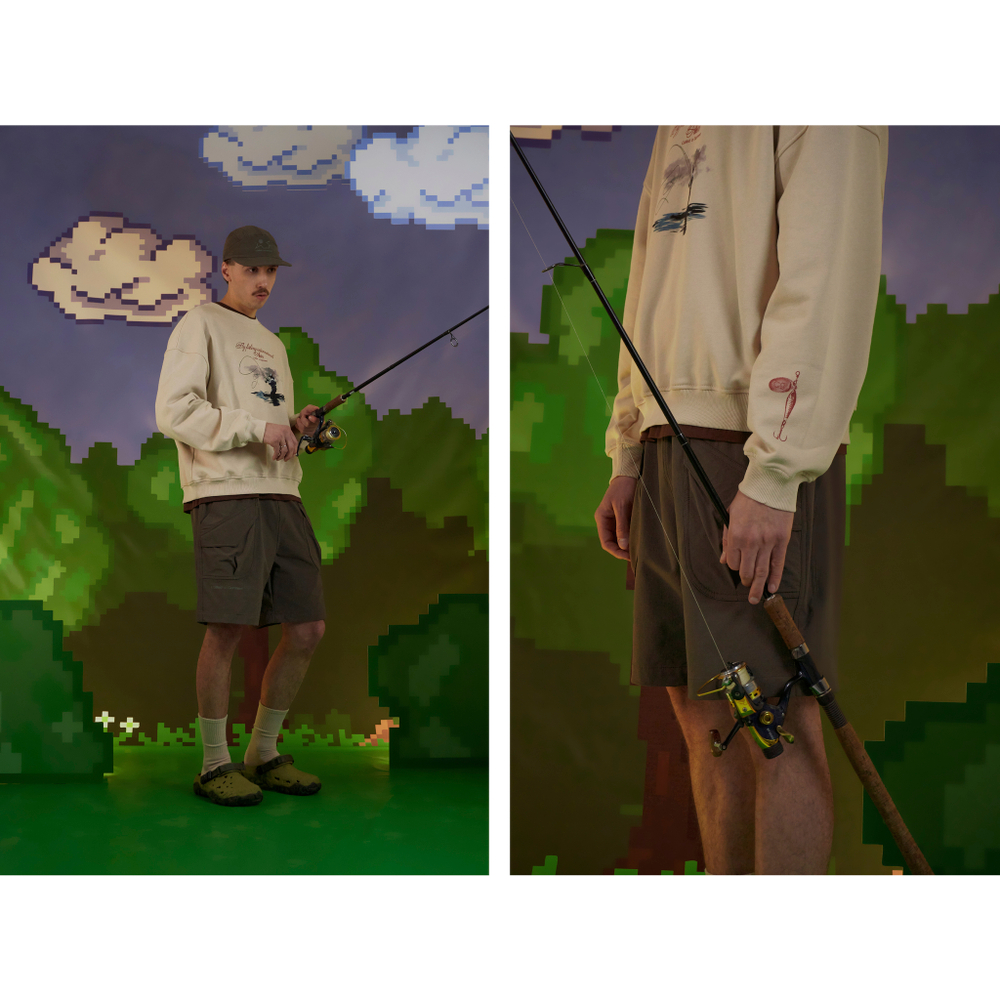 Шорты Called a Garment Hikercore Nylon ''Khaki''