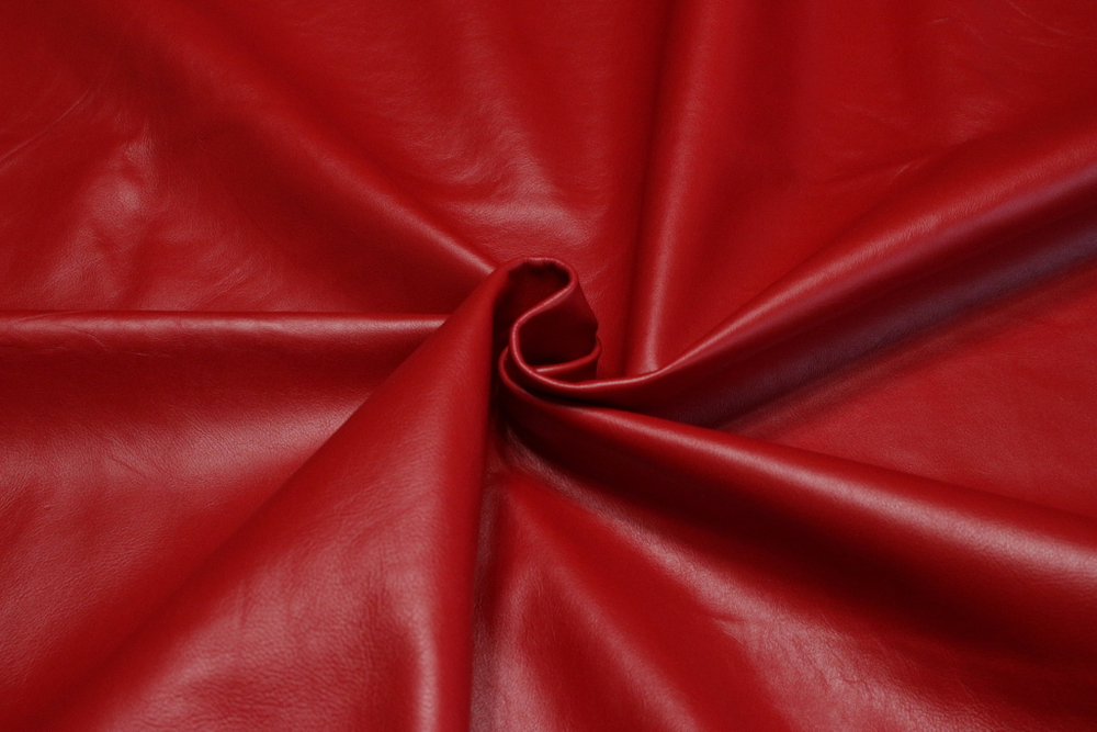 0,6-0,8 Кожа Галантерейная для одежды Красная Помада