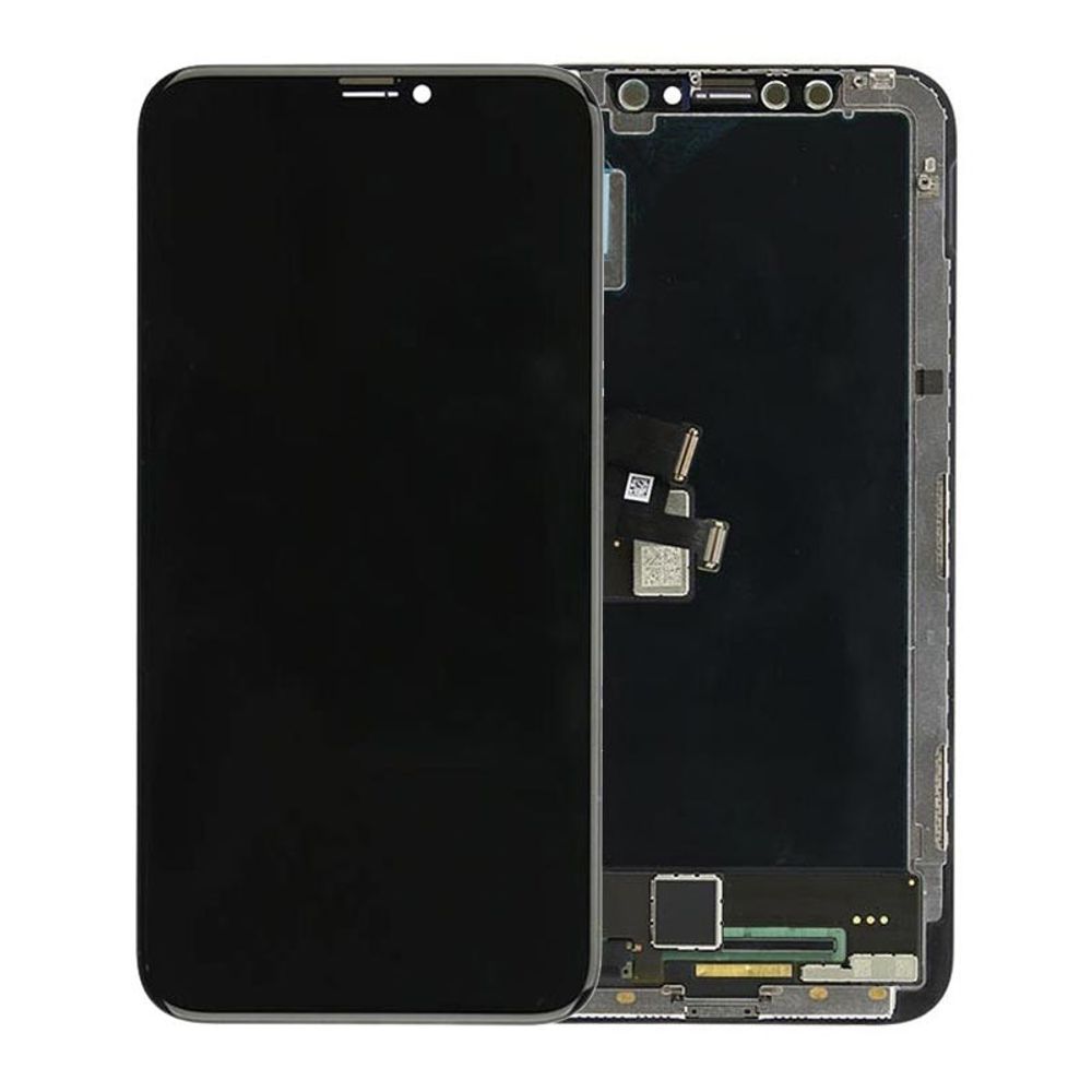 Дисплей для iPhone X в сборе с тачскрином Черный - OR100