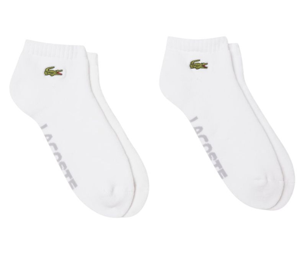 Теннисные носки Lacoste Sport 2P - white