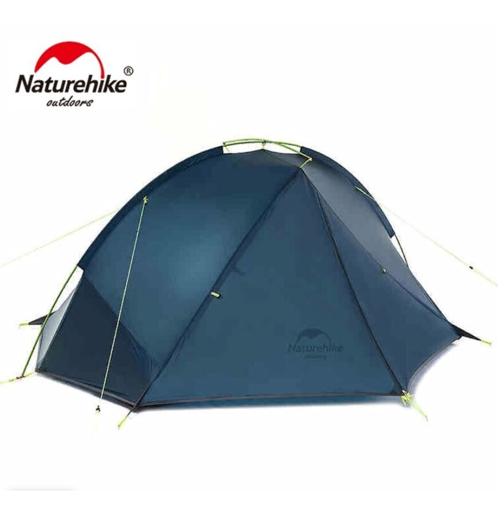 Палатка Naturehike Tagar Si 2-местная, алюминиевый каркас, сверхлегкая, синяя