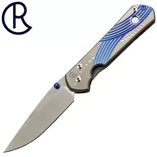 Складной нож Chris Reeve Large Sebenza L21UN H Pearl с клинком из стали CPM-S35VN, рукоять титан