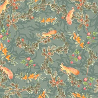 Белочки на ветках