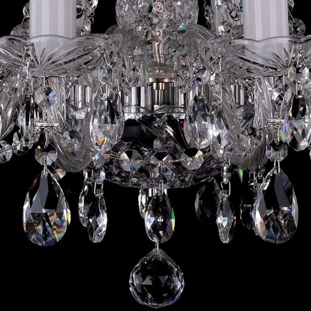 Подвесная люстра Bohemia Ivele Crystal 1402 1402/10/160/Ni