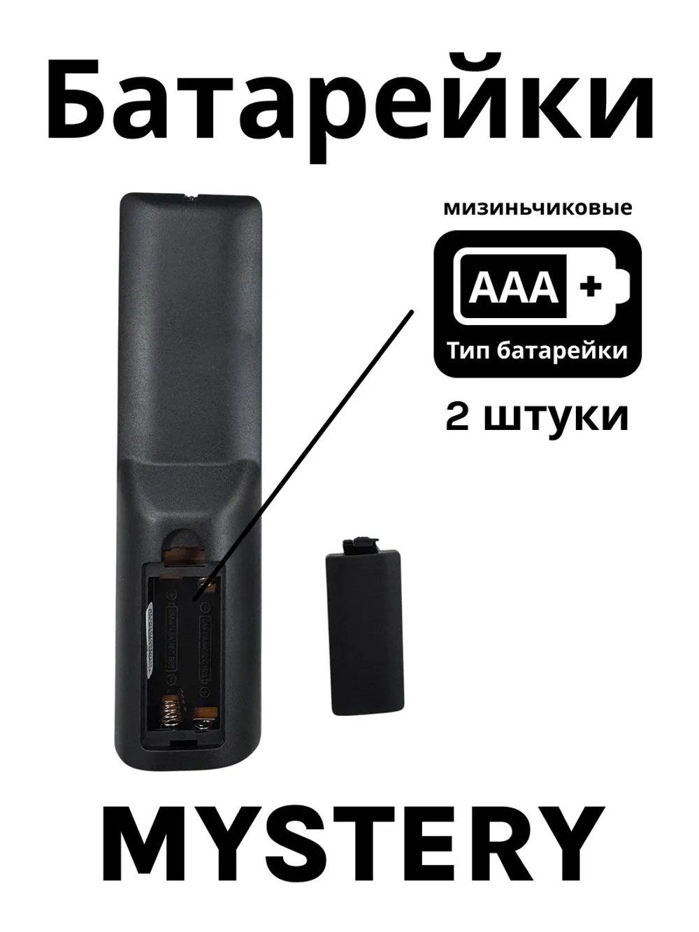 Пульт ДУ для телевизора Mystery, Helix MTV-2622LW BLACK KT1045  ic чёрный PDUHOB476 PDUHOB476