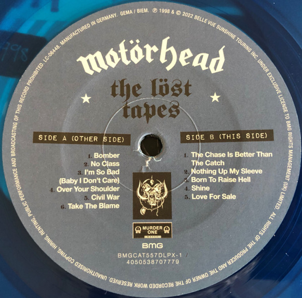 Motorhead / The Lost Tapes Vol. 2 (Live In Norwich 1998)(Coloured Vinyl)(2LP)