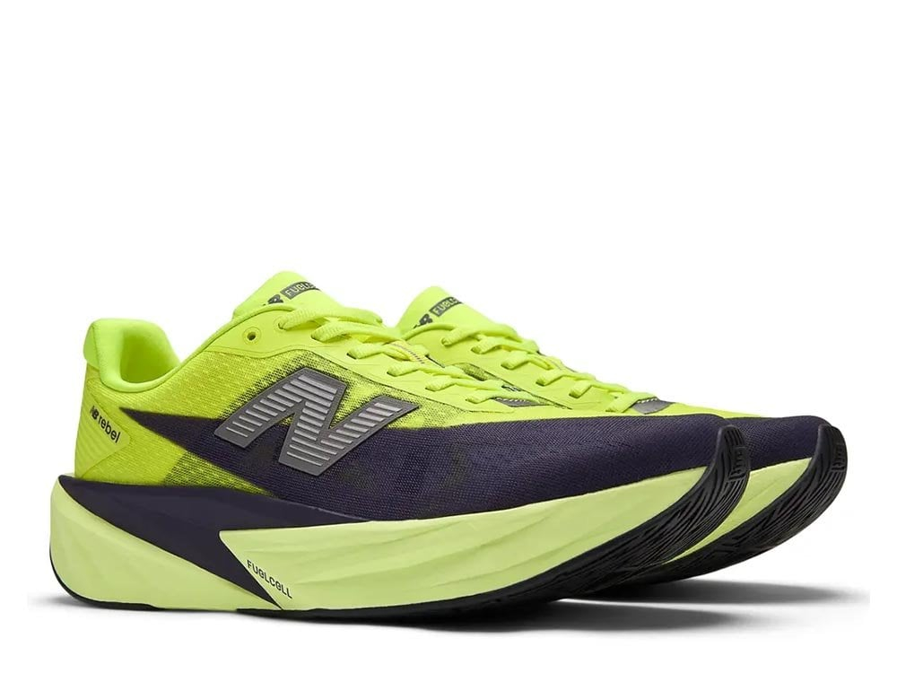 Кроссовки для бега мужские New Balance FuelCell Rebel v5 M Жёлто-чёрные