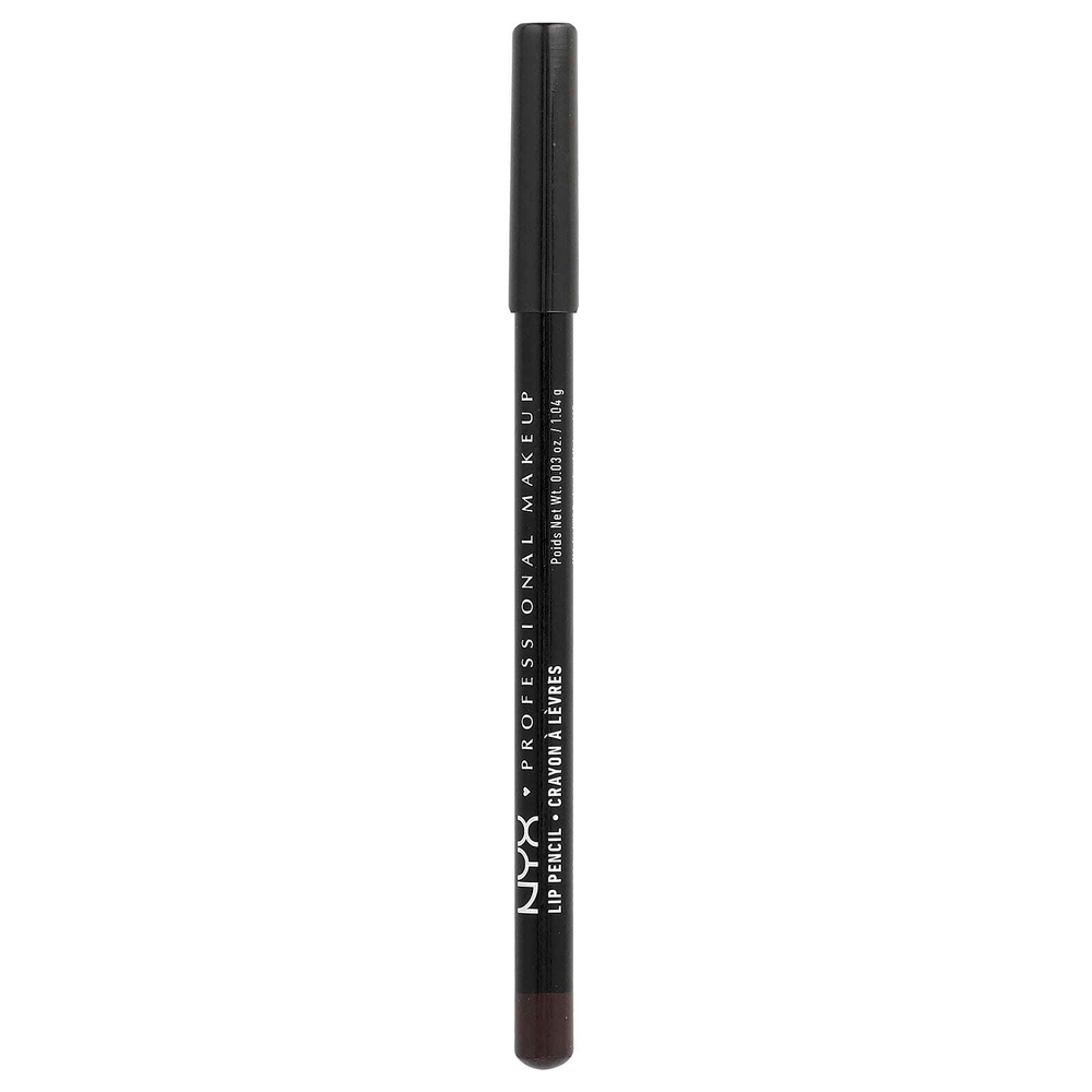 NYX Professional Makeup, Тонкий карандаш для губ, 820 эспрессо, 1,04 г (0,03 унции)