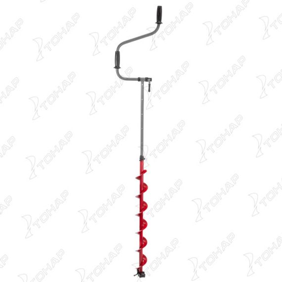 Ледобур BURAN 100R правое вращение, цельнотянутый шнек (LB-100R) Тонар