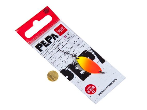 Блесна колеб. Lucky John PEPA длин.25мм/02,2г 042