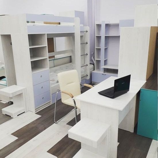 Кровать АТАМИ правая 1900-800