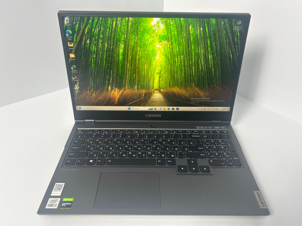 Ноутбук Lenovo Legion 5P 15IMH05H (82AW006JRK) 15.6 "/Intel Core i7-10750H/RAM 16 GB/SSD 1024 GB/GeForce GTX 1660 Ti 6 GB/1920x1080/IPS/DOS/Подсветка кл-ры: LED/Серый. Состояние: Уценка