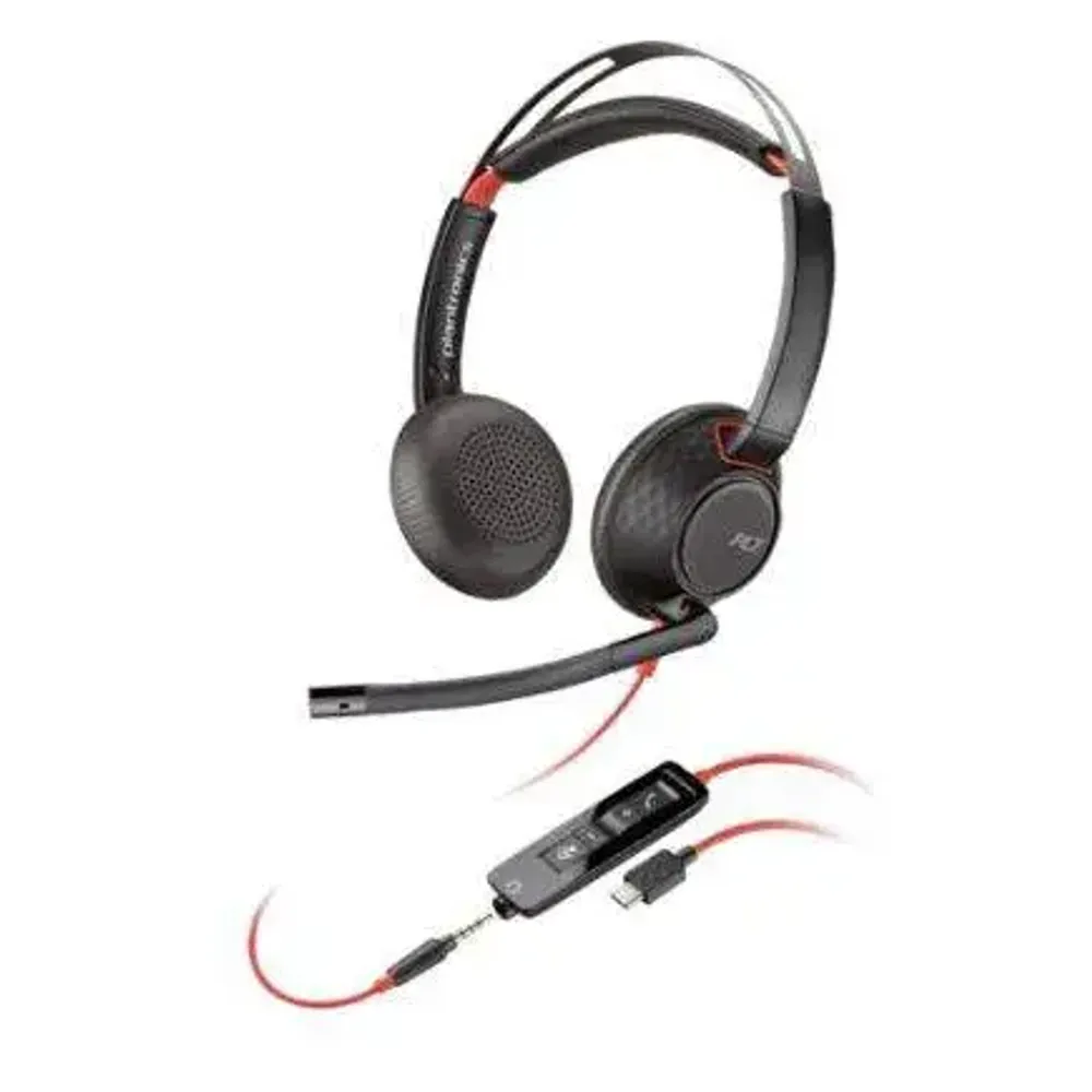Наушники Poly BW 5220 USB-C HS +3.5mmP +USB-C/A (8X231AA)