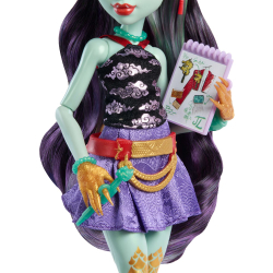 Monster High - Основная кукла Jinafire Long + животное HYV58