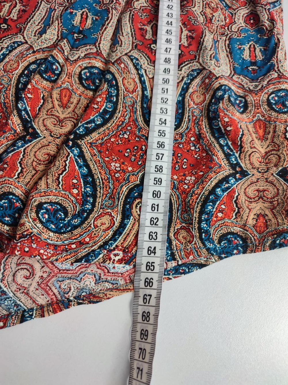 Блузка Zolla с интересным принтом 52 размер