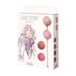 Набор сменных вагинальных шариков 2,9см Lola Games Love Story Valkyrie Pink 3013-01lola