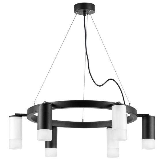 Комплект с подвесной люстрой Lightstar Rullo (571016+214437-3+214436-3+202431-6) LR0163733631