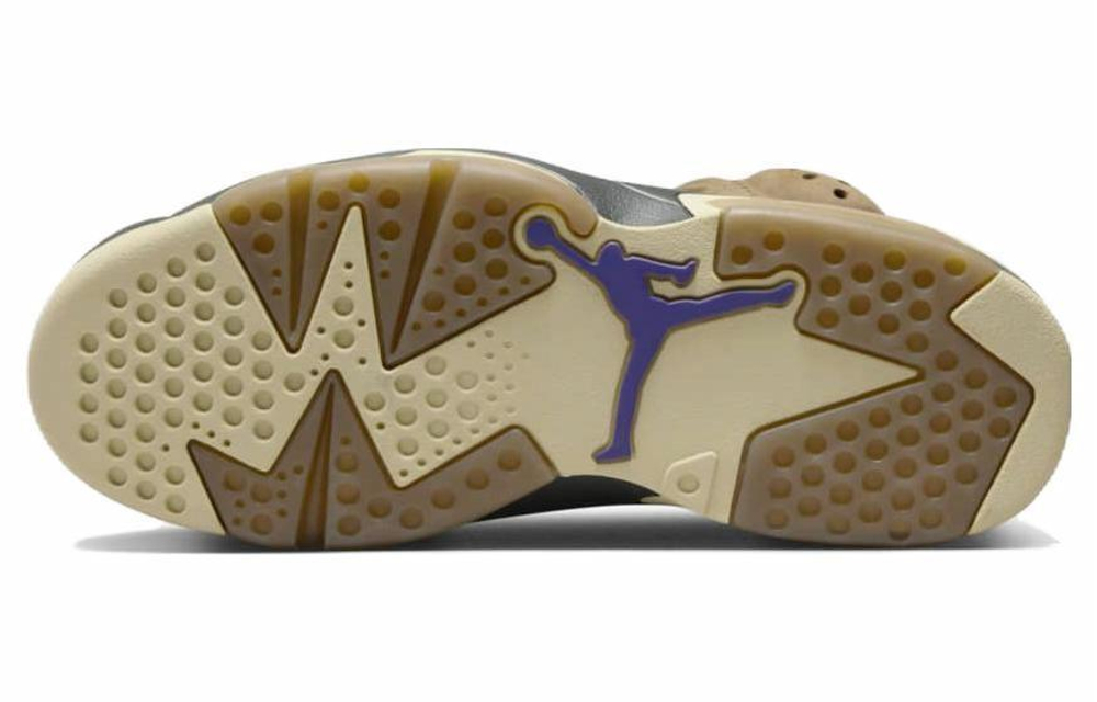 Кроссовки Jordan Air Jordan 6 Gore-Tex "Brown Kelp" (Женская размерная сетка)