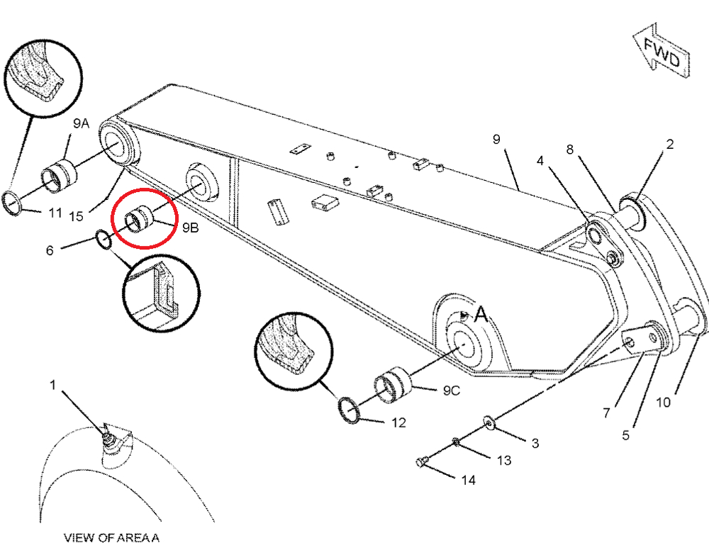 Втулка 186-5589