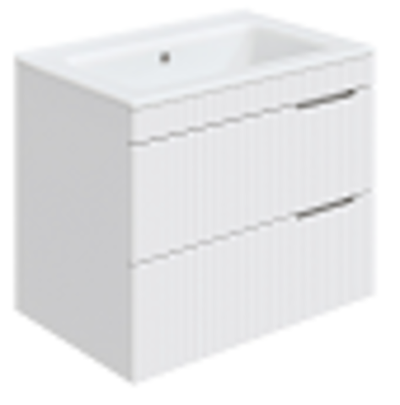 Тумба подвесн.Фостер 60 2 ящ.бел. (Фостер)