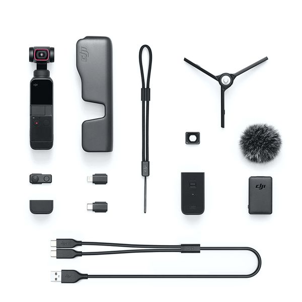 Экшн-камера DJI Pocket 2 Creator Combo черный