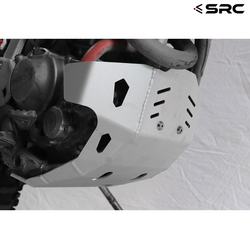Skid Plate for Honda CRF250L-M (2012-2020). Aluminium, SRC SLV