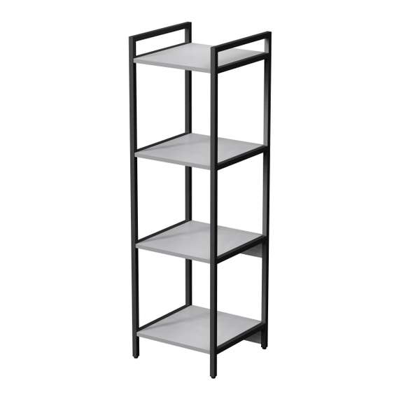 10СС.4.400 Стеллаж средний 4 полки, узкий (400*400*1328)