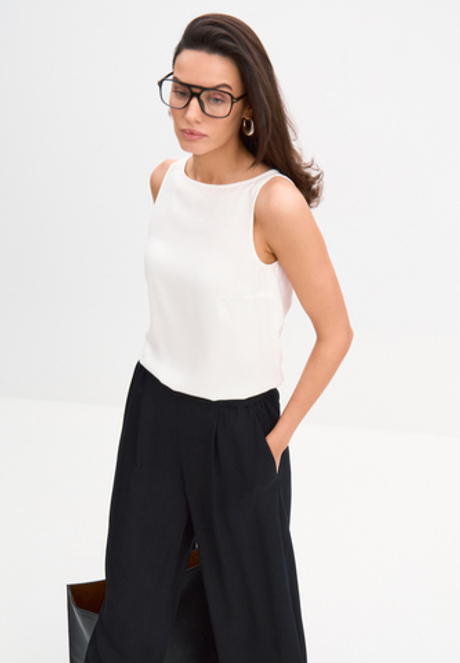 Топ базовый белый