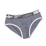 Набор из 4 мужских трусов-брифов в тонкую полоску (Размер: L) (Цвет: разноцветный)